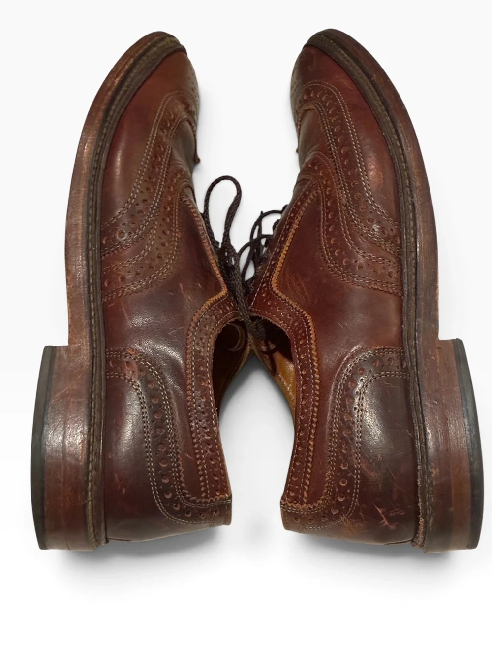 VTG Allen Edmonds McTavish wingtips brogues. Sz 9.5.
